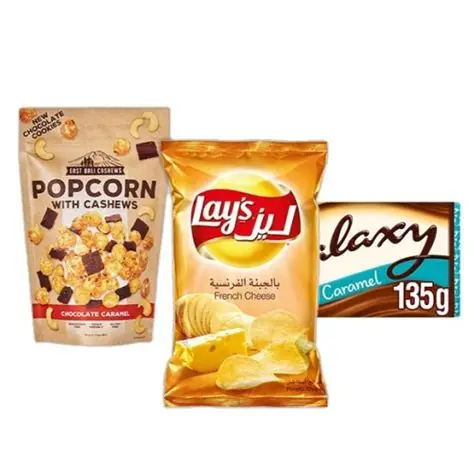 السناكس والشيكولاته